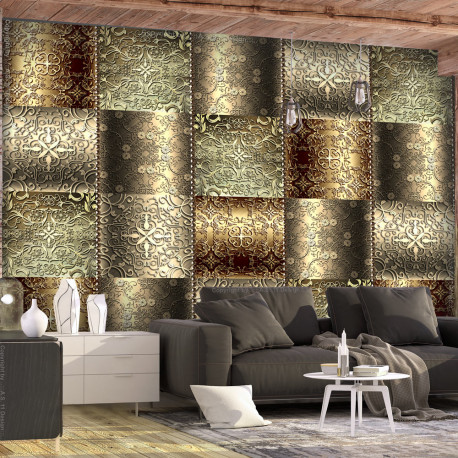 Fototapeet - Metal Plates - 200x140