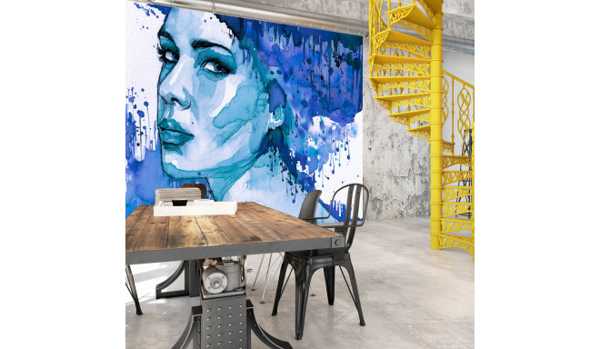 Fototapeet - Blue Lady - 100x70