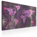 Seinapilt - Amethyst Map - 120x80