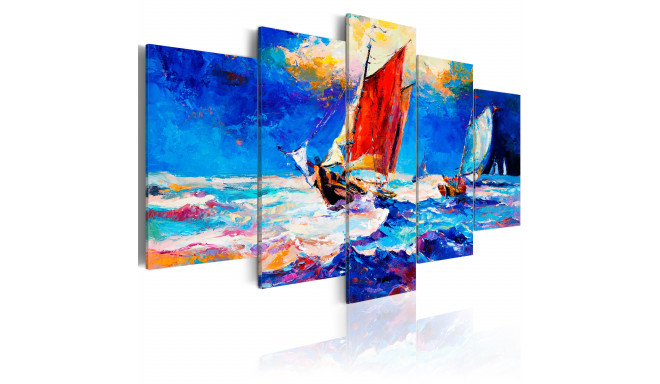 Seinapilt - Catch the Wind - 100x50