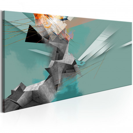 Seinapilt - Geometrical Madness - 120x60