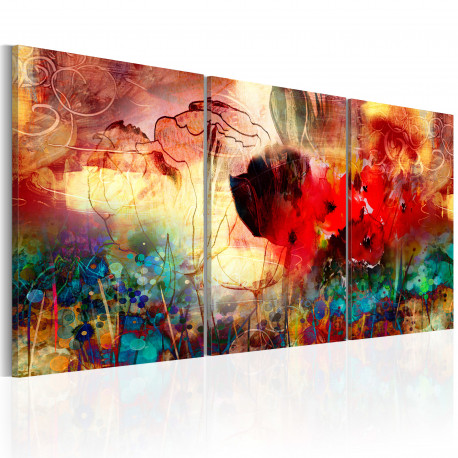 Seinapilt - Garden of Colours - 60x30