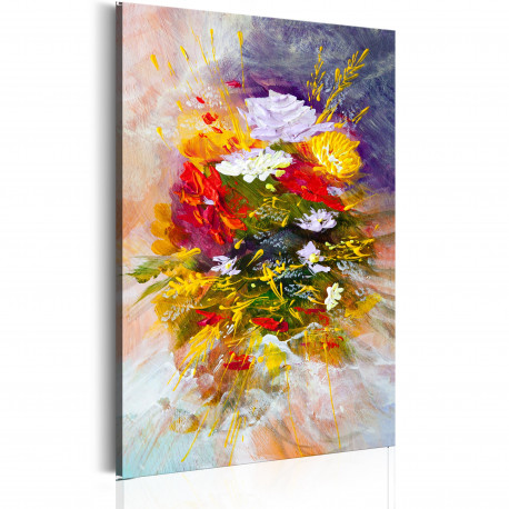 Seinapilt - August Flowers - 80x120