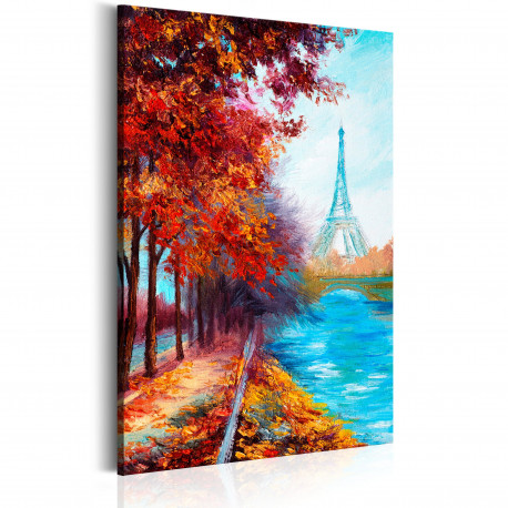 Seinapilt - Autumnal Paris - 80x120