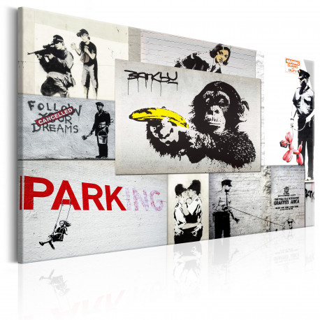 Seinapilt - Banksy: Police Fantasies - 90x60