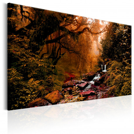 Seinapilt - Autumn Waterfall - 120x80