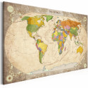 Seinapilt - Map and Ornaments - 120x80