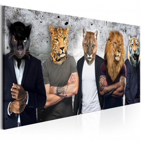 Seinapilt - Different Faces (1 Part) Wide - 70x35