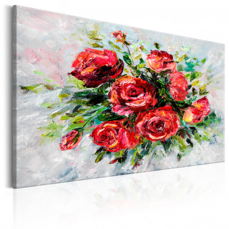 Seinapilt - Flowers of Love - 90x60