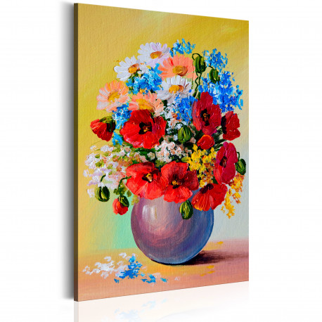 Seinapilt - Bunch of Wildflowers - 80x120