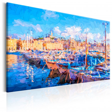 Seinapilt - Blue Port - 120x80