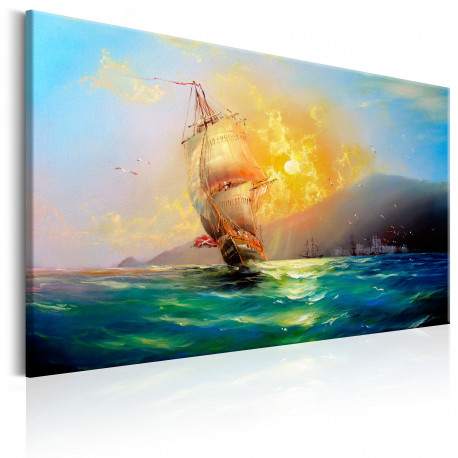 Seinapilt - Burning Sky - 60x40