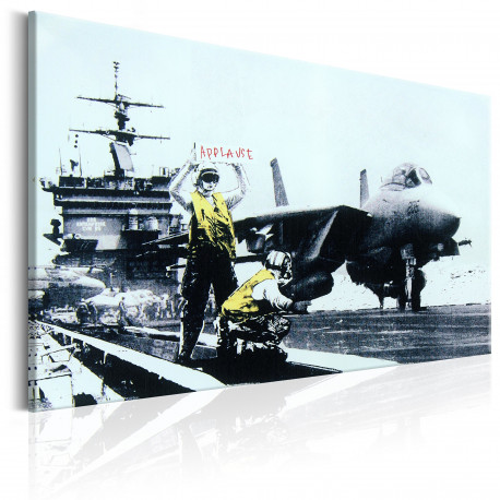 Seinapilt - Applause by Banksy - 90x60