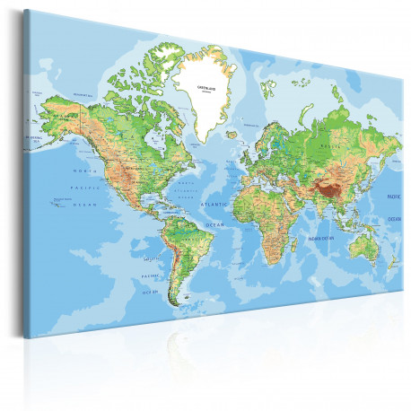 Seinapilt - Explore the World! - 60x40
