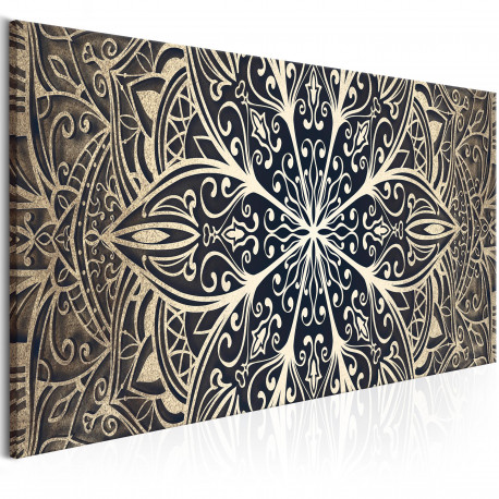 Seinapilt - Feathers (1 Part) Brown Narrow - 150x50