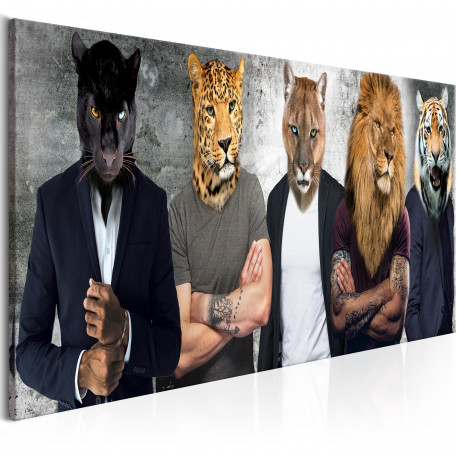 Seinapilt - Different Faces (1 Part) Narrow - 135x45
