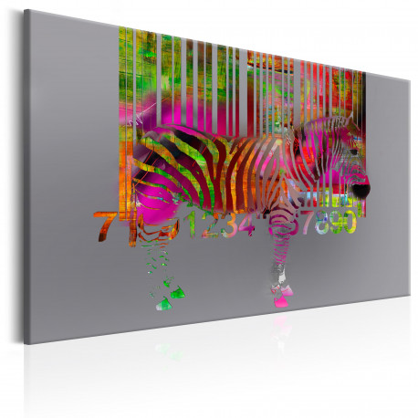 Seinapilt - Code of Zebra - 60x40
