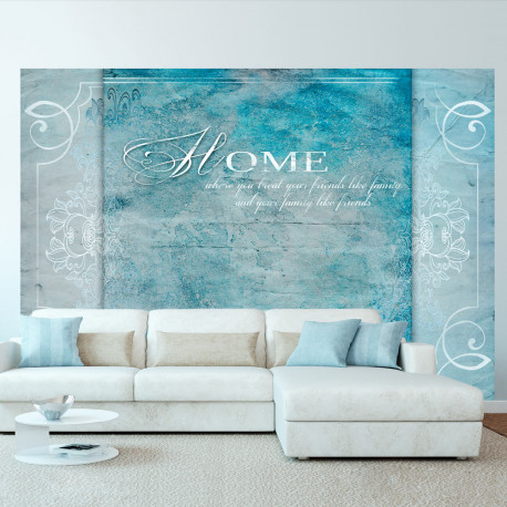 Fototapeet - Home, where you ... - 350x245
