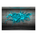Fototapeet - Blue Ink Blot - 300x210