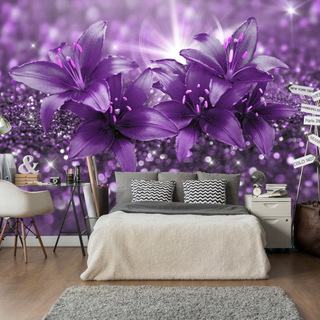 Fototapeet - Masterpiece of Purple - 250x175