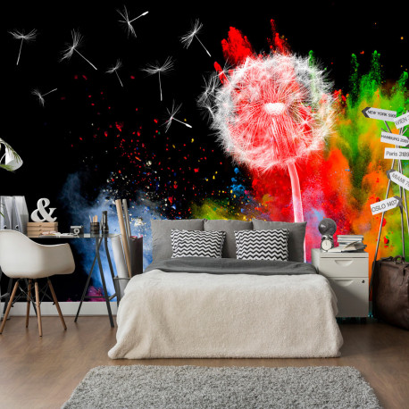 Fototapeet - Colourful Element - 100x70