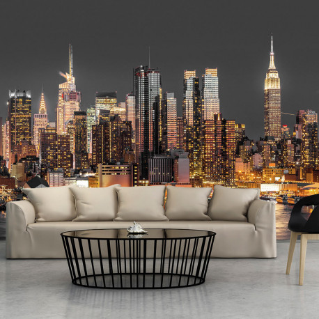 Fototapeet - NYC: Twilight - 400x280