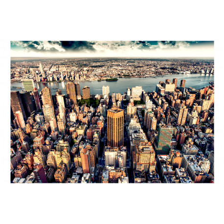 Fototapeet - Bird's Eye View of New York - 350x245