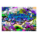 Fototapeet - Graffiti: violet theme - 250x175 Fototapeet - Graffiti: violet theme - 250x175