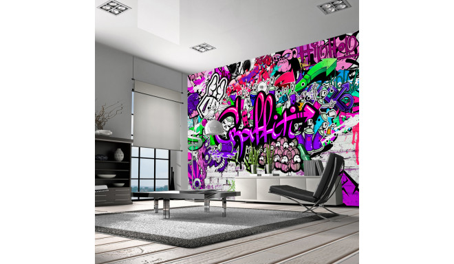 Fototapeet -  Purple Graffiti - 150x105