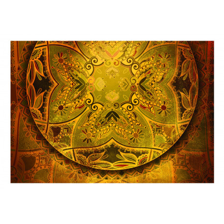 Fototapeet - Mandala: Golden Poem - 200x140