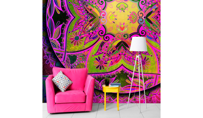 Fototapeet - Mandala: Pink Expression - 150x105