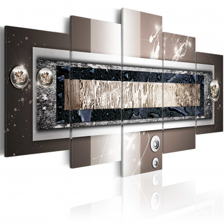 Seinapilt - Golden frame - 100x50
