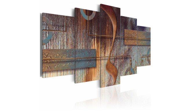 Seinapilt - Oriental Composition - 100x50