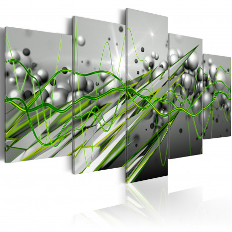 Seinapilt - Green Rhythm - 200x100