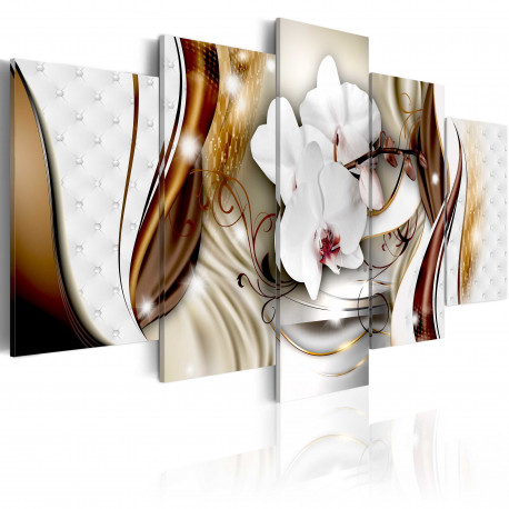 Seinapilt - Charming orchids - 100x50