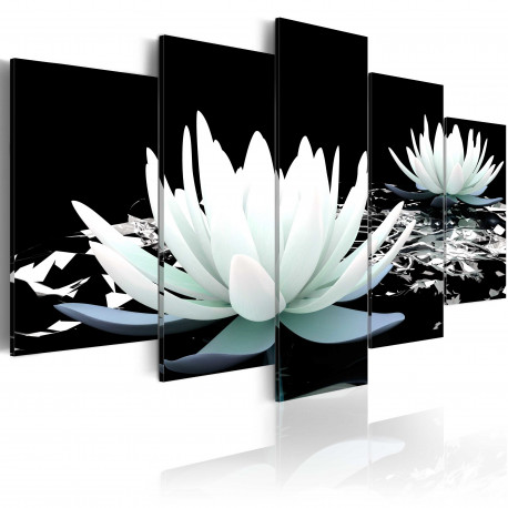 Seinapilt - Alabaster reflection - 100x50