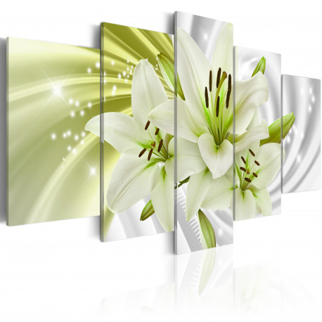 Seinapilt - Green Glow - 100x50