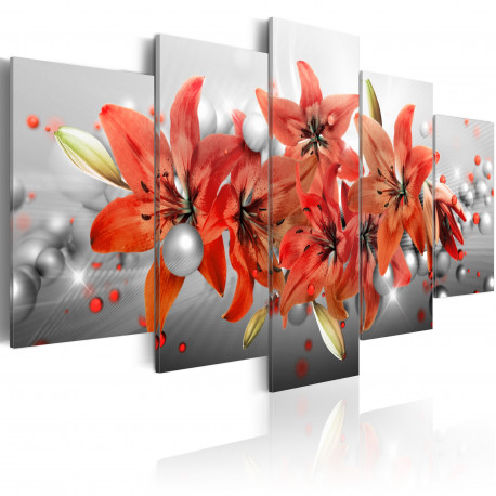 Seinapilt - Flowery Battle - 100x50