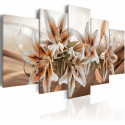 Seinapilt - Brown Graces - 100x50