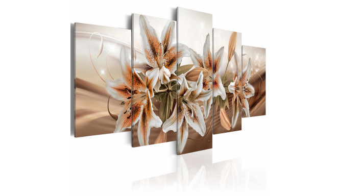 Seinapilt - Brown Graces - 100x50