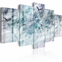 Seinapilt - Blue Forest - 100x50