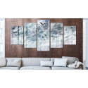 Seinapilt - Blue Forest - 100x50