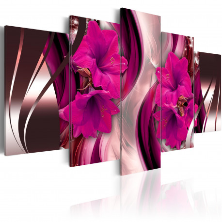 Seinapilt - Fuchsia Evening - 100x50