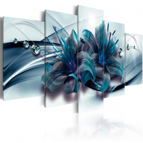 Seinapilt - Blue Lily - 200x100