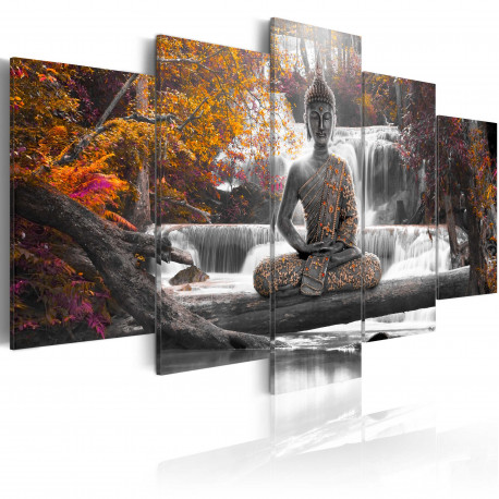 Seinapilt - Autumn Buddha - 100x50