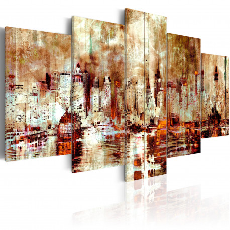 Seinapilt - City of Shadows - 100x50