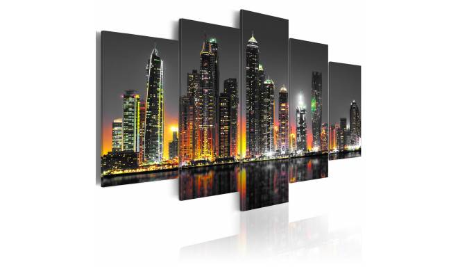 Seinapilt - Desertic City - 100x50