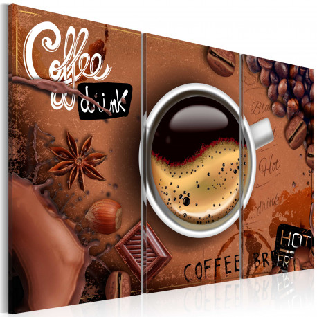 Seinapilt - Cup of hot coffee - 90x60