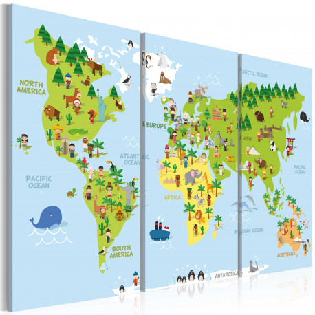 Seinapilt - Children's World - 120x80