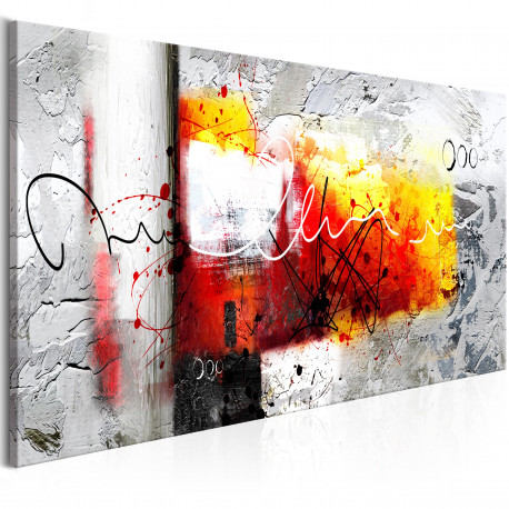 Seinapilt - Hammer (1 Part) Red Narrow - 135x45